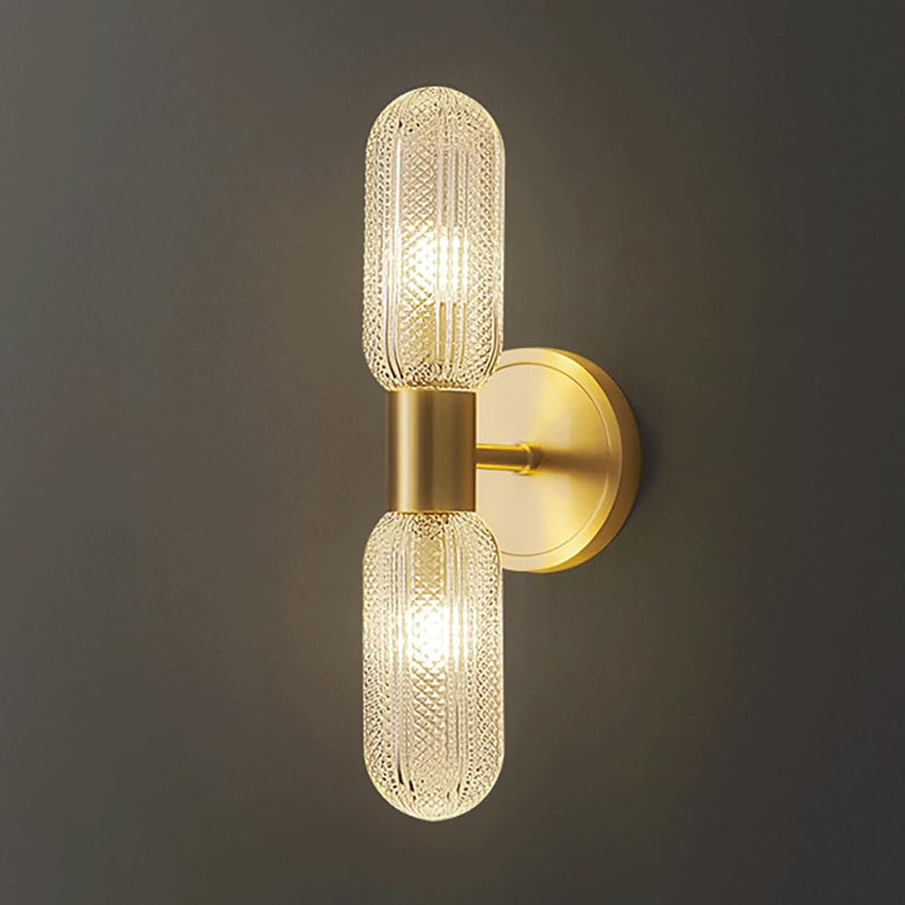 Lámpara de pared con iluminación arriba abajo para salón