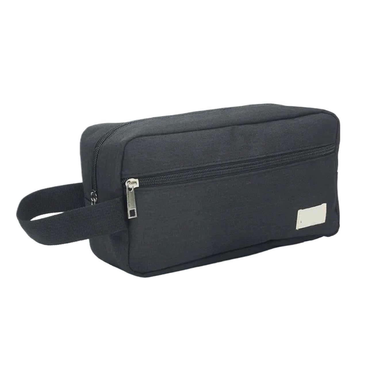 Neceser Bolsa de Aseo Colgante, Bolsa de cosméticos de Viaje portátil Impermeable de Gran Capacidad for Hombres y Mujeres, Organizador de Almacenamiento for Baño para Hombre(Black)