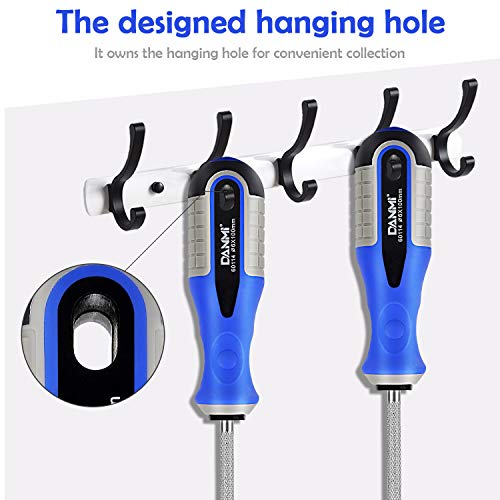 AbeTammy 2-Piece Screwdriver Set, 3.89 inch Shaft Non-Slip Grip Screwdriver Magnetic Tip 6mm PH2 Slotted/Phillips Screwdrivers, Drop Forged Chrome-Vanadium Shaft (Phillips Slotted Screwdriver Set)