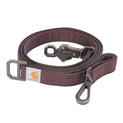 Carhartt Correas de Pato de Nailon duraderas para Perros, Costuras Reflectantes para Visibilidad