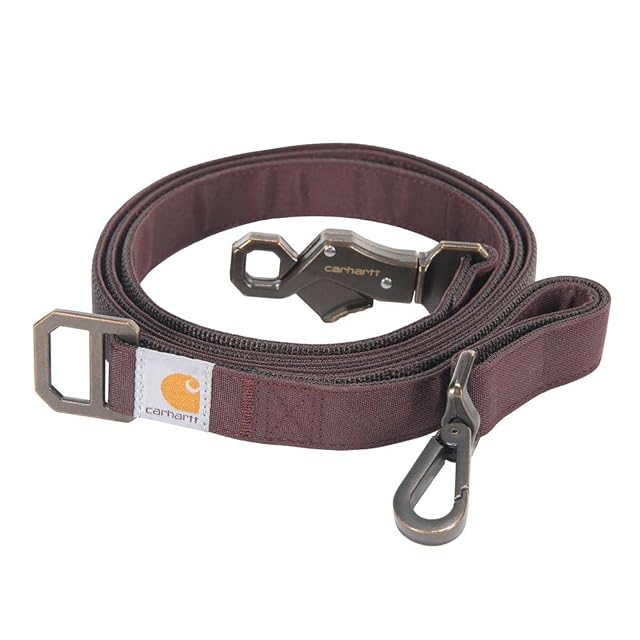 Carhartt Correas de Pato de Nailon duraderas para Perros, Costuras Reflectantes para Visibilidad