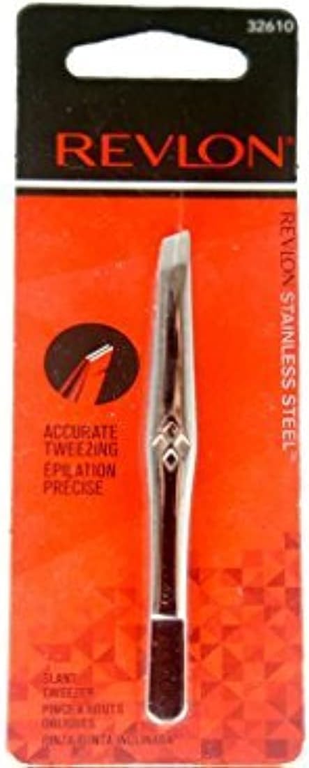 Revlon Stainless Steel Accurate Tweezing 1 ea () by Revlon