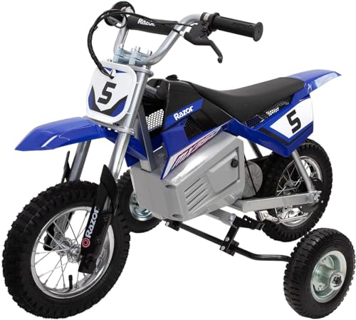 Image of Hardline Products Adjustable Height Training Wheels for Razor MX 125, MX350, MX400, MX450, SX500, MX650 Electric Motorcycle