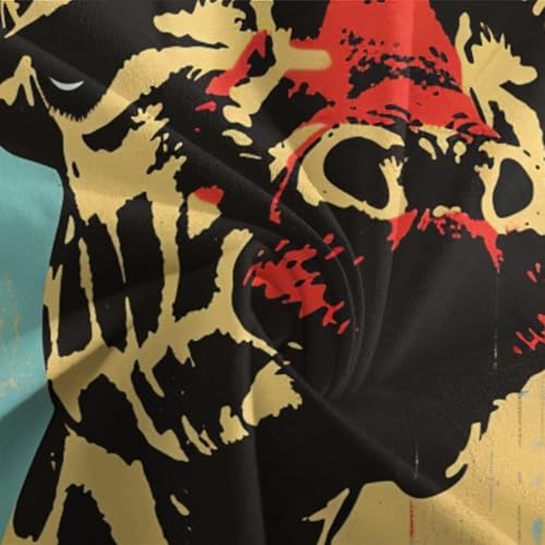 Housse de couette girafe colorée 3d parure de lit microfine super douce single - 7