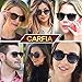 Carfia Gafas de Sol Hombre Mujer UV400 Protección Gafas de Sol Polarizadas