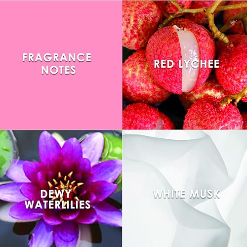 Britney Spears Fantasy Sheer 100 ml – Eau de Toilette for Women – Floral Gourmand Fragrance – Notes of Red Lychee, Waterlily and White Musk – Pastel Pink Bottle - Image 2