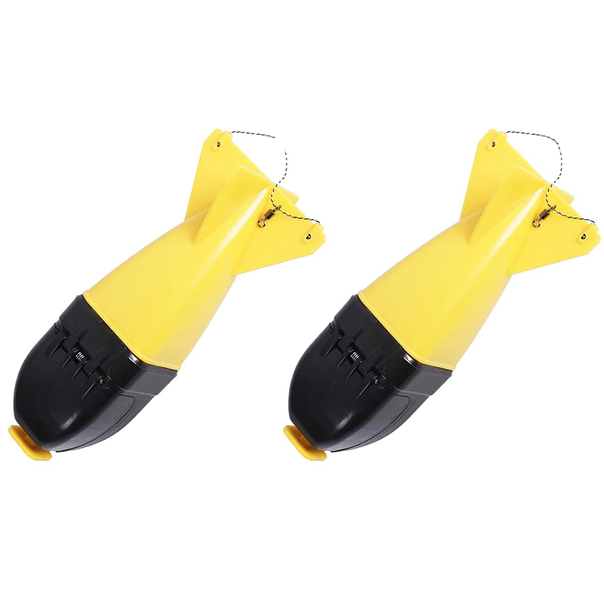 Pesca Bait Rocket, Spomb Carp Fishing, Giallo Feed Rocket, Bait Float Lure Bait Bait Holder Per La Pesca Alla Carpa
