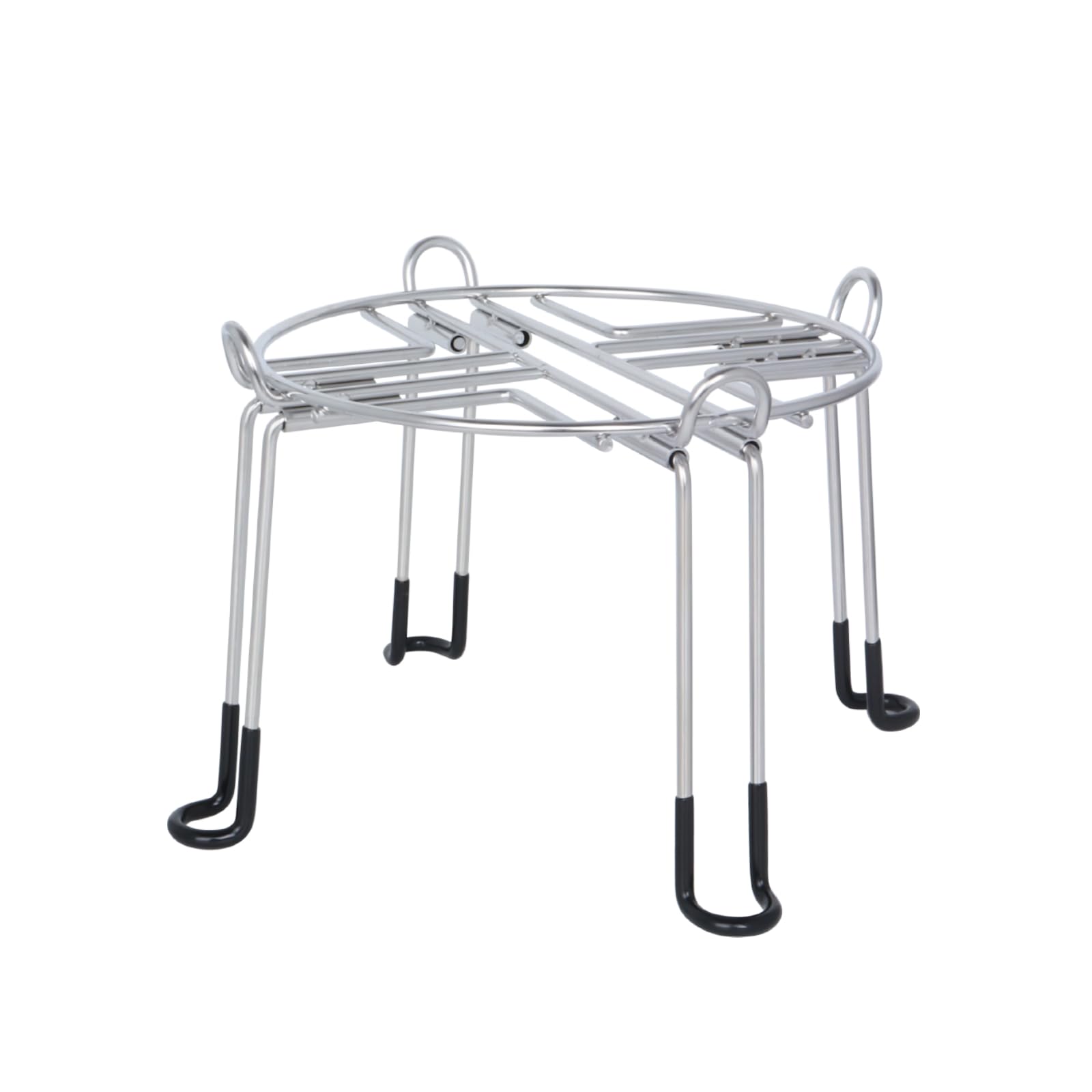 BOKKRALL Stainless Steel Detachable Stand 9'' Diameter 6'' Tall Fit for Most Medium Gravity Water Filter System Countertop Stand Compatible with Berkey Water Filter Systems