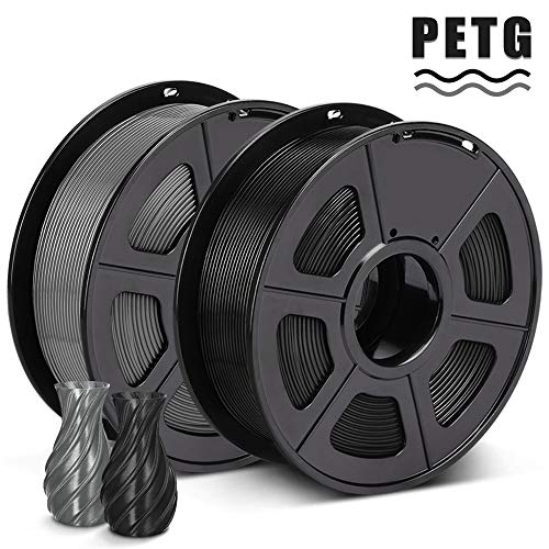 SUNLU PETG 3D Printer Filament, Dimensional Accuracy +/- 0.02 mm, 2kg, 1.75 mm