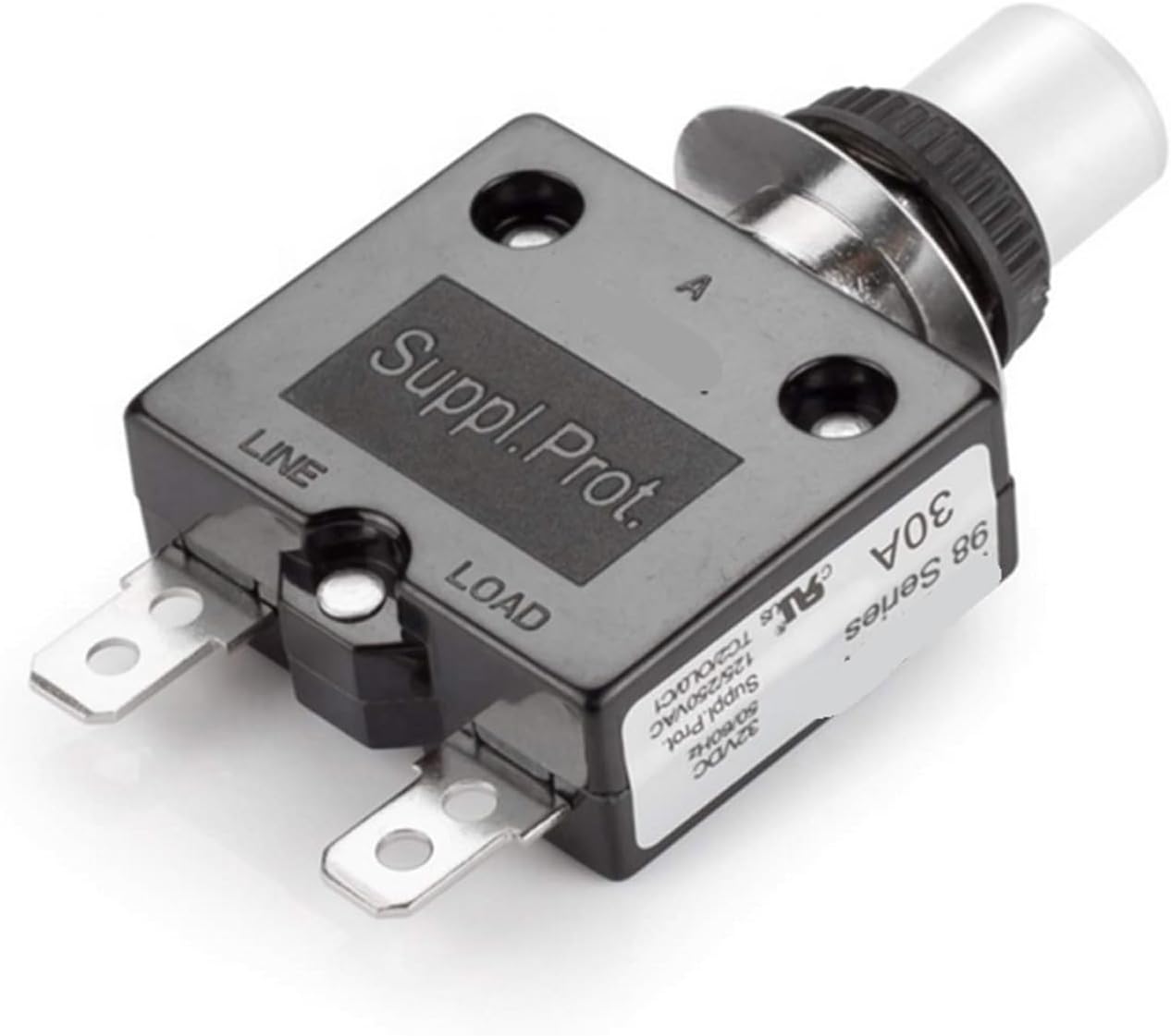 1PC 98 Series 40A Manual Reset Pump Electronic Starter Thermal Protector Circuit Breakers