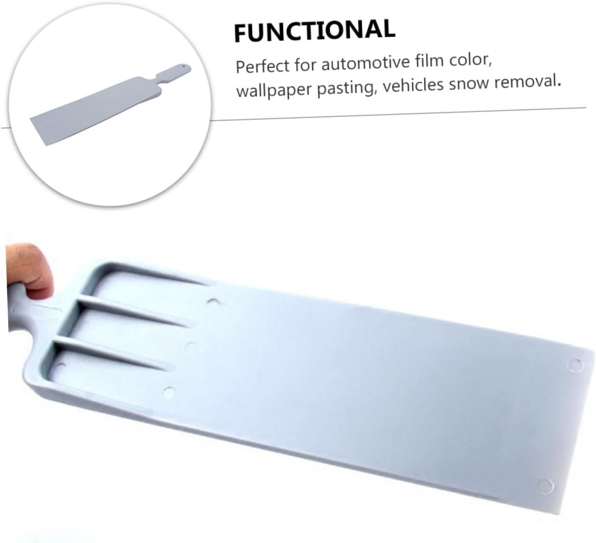 ULTECHNOVO Large Squeegee for Windows Window Cleaning Tool Windshield Scraper Car Windshield Cleaner