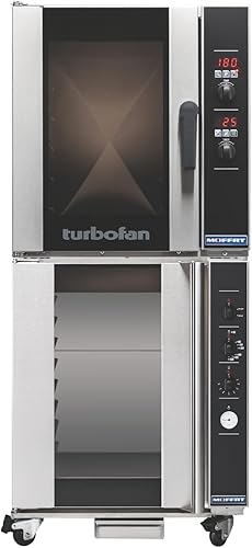 Miniatura 12 de Moffat E33D5/2C 24" horno de convección de acero inoxidable, cubierta eléctrica 208v/60/1-ph de la mitad del tamaño 2