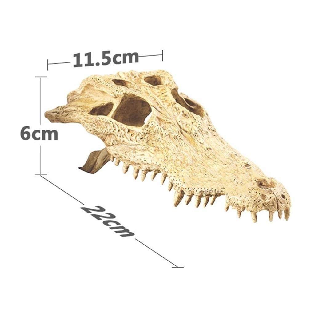 Escondite de Descanso, escondite de Caja de Reptiles para Acuario de Anfibios - Decoración de Esquina de hábitat Escondites de Tortugas de Serpiente Lagarto