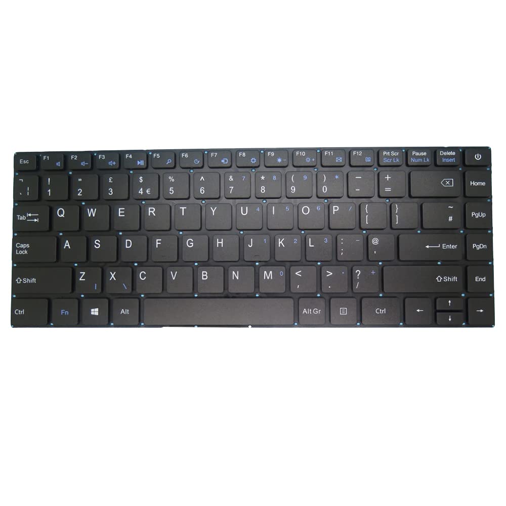 RTDPART Laptop Keyboard YXT-NB91-25 SCDY-290-4-2 United Kingdom UK black without frame new