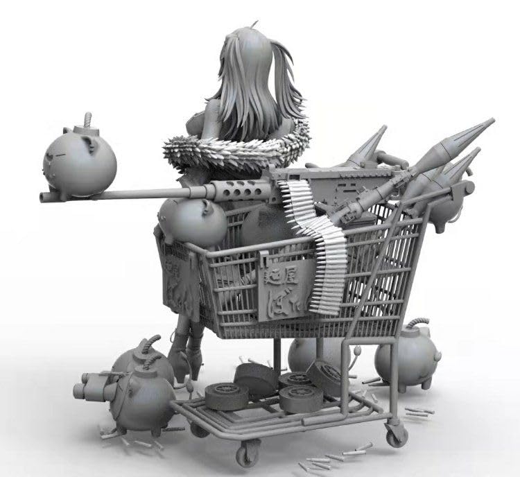 Amazon | 白組みレジンキット 獅白ぼたん 1/7スケール レジン製 Amazon | 白組みレジンキット 獅白ぼたん 1/7スケール レジン製