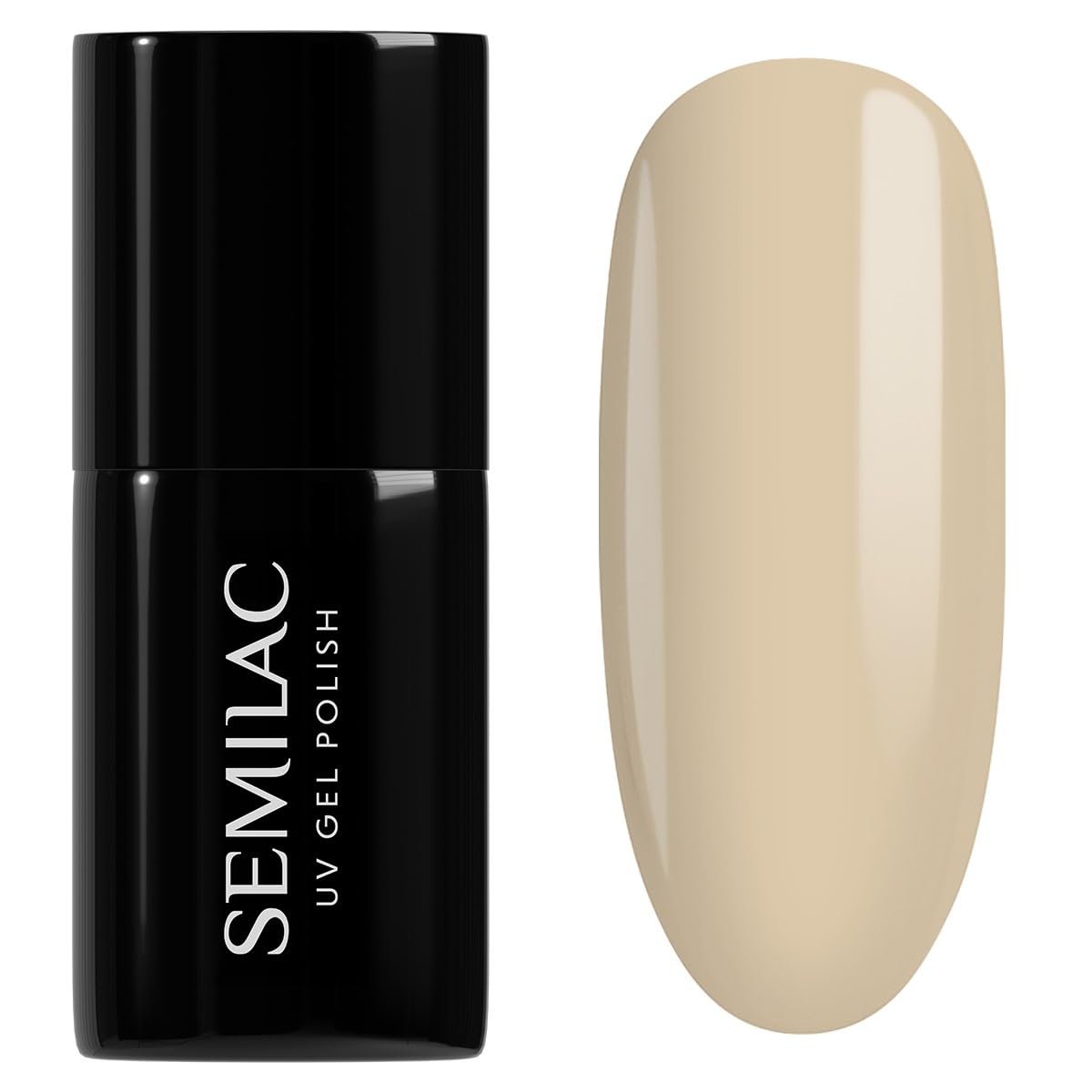 SEMILAC Gel Nail Polish 651 Zen - Full Coverage Gel Polish - Soak Off Easy To Use LED/UV Nail Lamp - Long Lasting Manicure and Pedicure up to 3 weeks