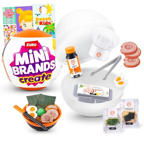 S002-MINI BRANDS-MASTER CHEF MINI BRANDS-SERIES 1 60pcs/Sidekick 60pcs/CTN W/O TV With Base No Inner STD Color Assortment