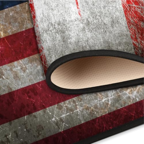 Tapis de salon antidérapant lavable en machine grand format 122x160 cm