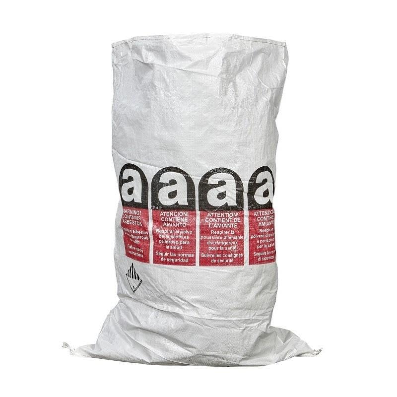 Sac Amiante avec sachet interne 80x120 | 30KG | 80L | Lot de 10 sacs | 10, 25, 50 et 100 produits disponibles | Avec double sac interne et transparent disponible | sacs amiante | sac à Amiante