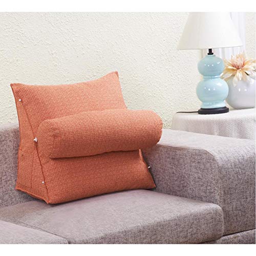 FYMDHB886 Triangle cushion Bedside large backrest Linen sofa with large backrest Soft bag large waist household products bed linings buffer mat