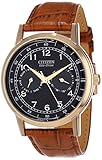 Citizen シチズン Men's AO9003-08E エコドライブ Rose Gold Tone Day-Date Watch 男性用 メンズ 腕時計 （並行輸入）