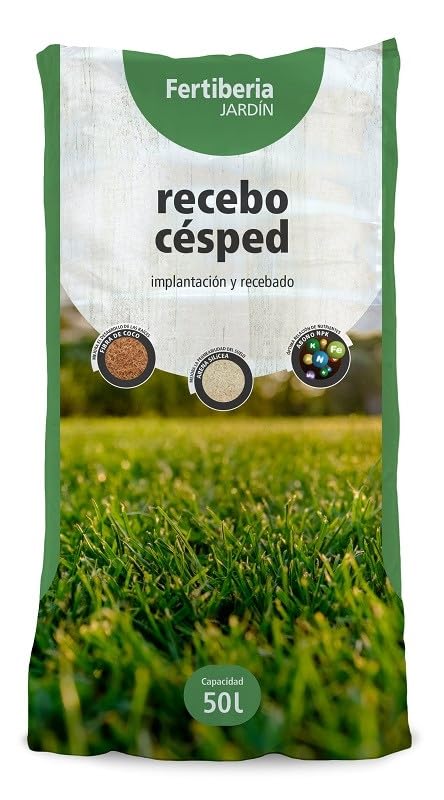 Recebo Césped Fertiberia 50 L (Pack 4 sacos)
