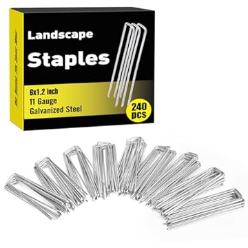 best landscape fabric staples