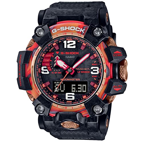G-Shock Casio Men's GWG2040FR-1A Black Mudmaster Analog-Digital Watch