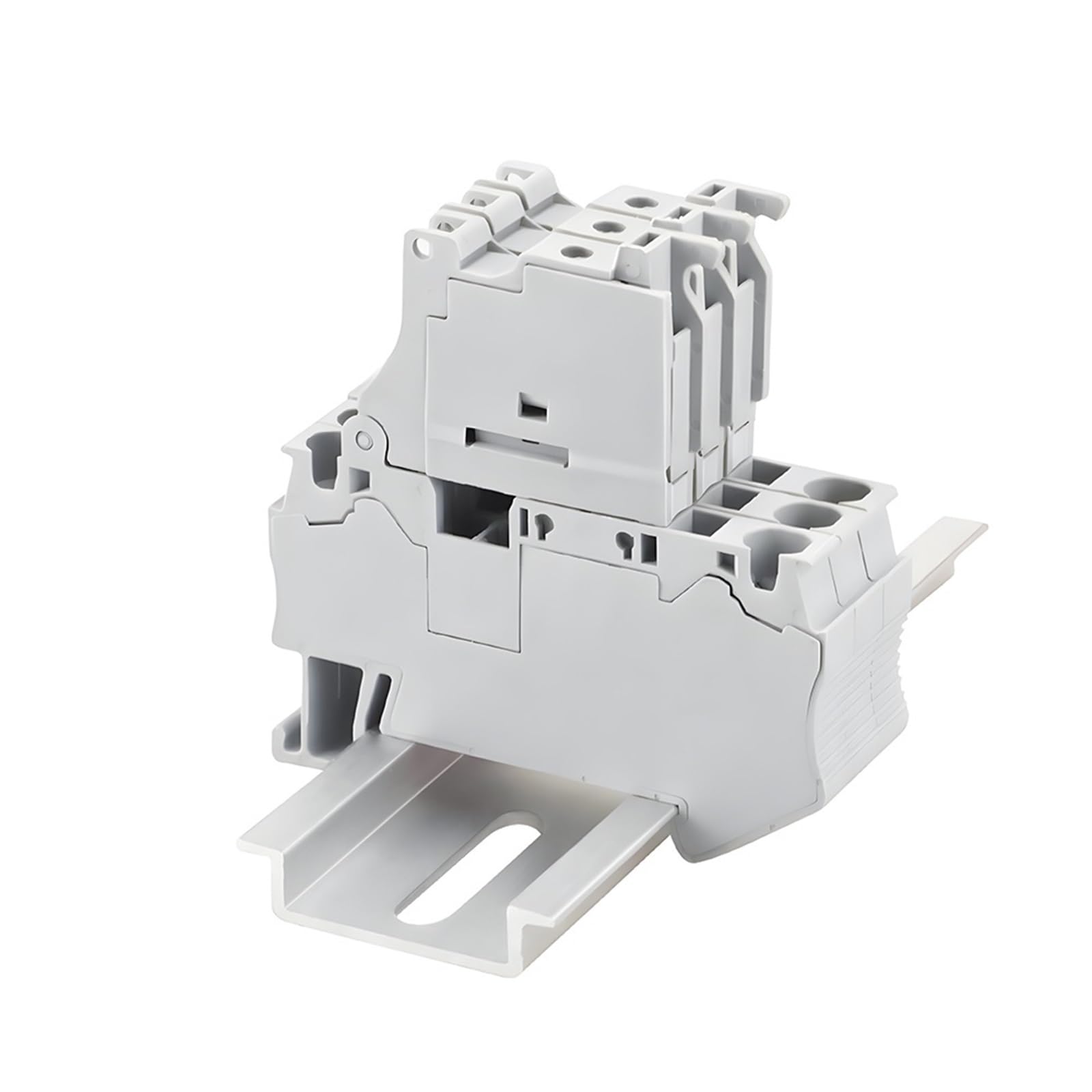 10 pezzi ST 4-HESI 5X20 Morsettiera portafusibile con leva di disconnessione, collegamento a molla, connettore for guida DIN NS 35 ST4-HESI(8P)