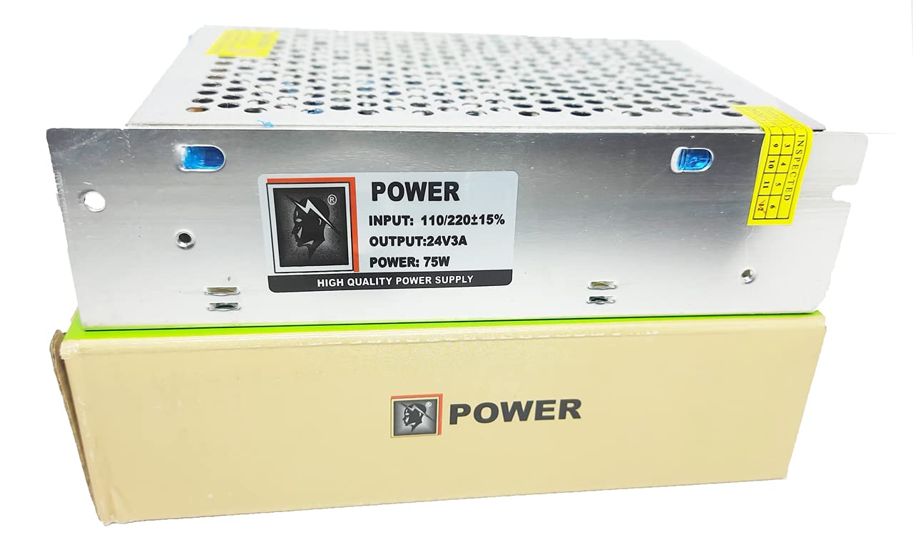 POWER Make 3A / 75W, Output 24VDC SMPS Input 110/220AC +/- 15%-image-19