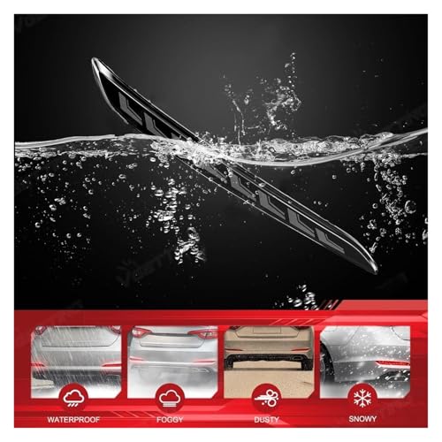 Feux circulation LED Sonata 2017 anti-collision avec coque rouge 12V
