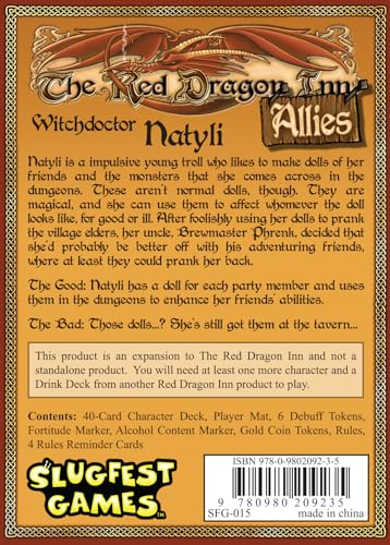 The Red Dragon Inn: Allies - Witchdoctor Natyli - Expansión miniatura 2