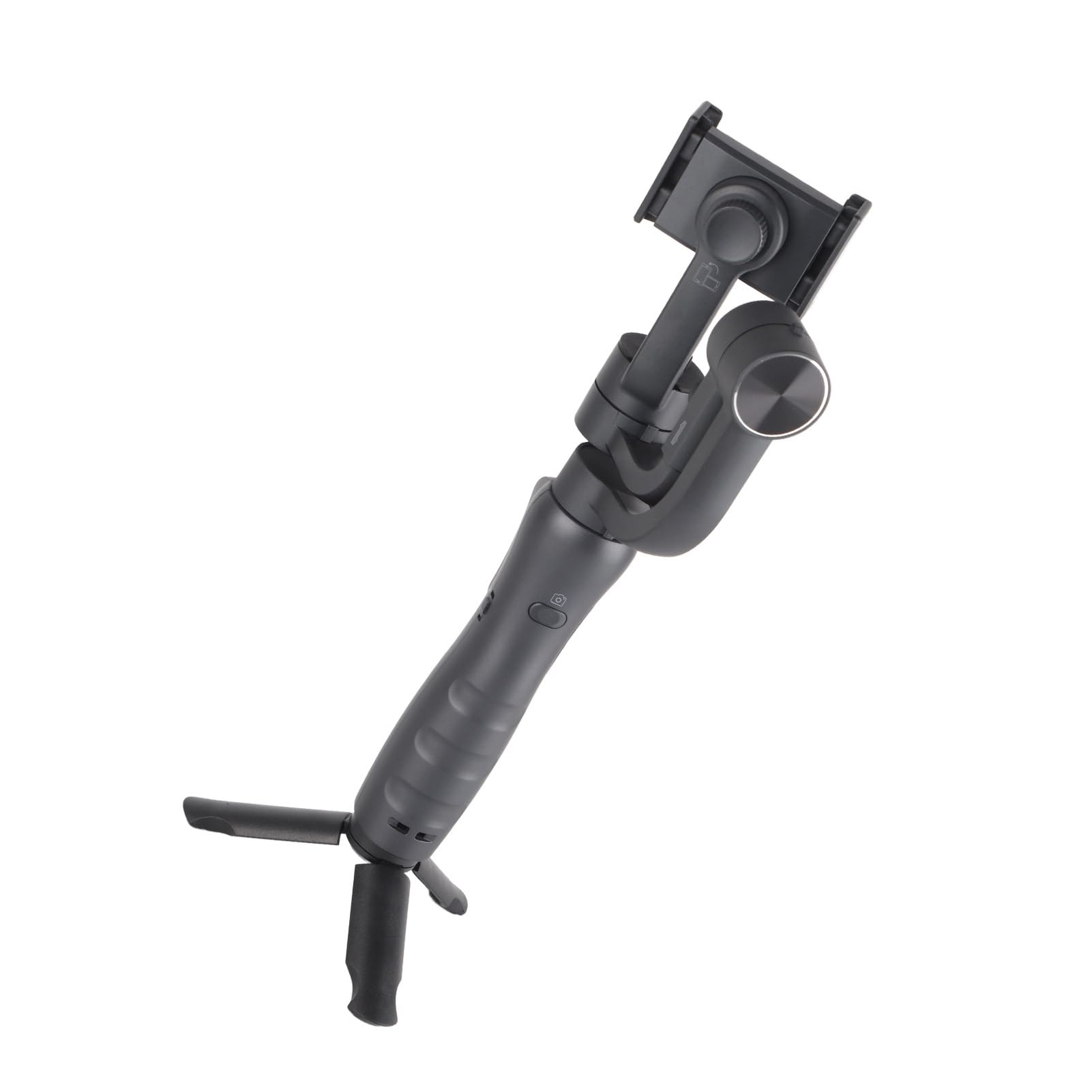 AMONIDA Stabilizzatore Cardanico Portatile per Smartphone, Batteria da 4000 MAh, Rilevamento del Volto e Anti-vibrazione 12 Ore per IOS,