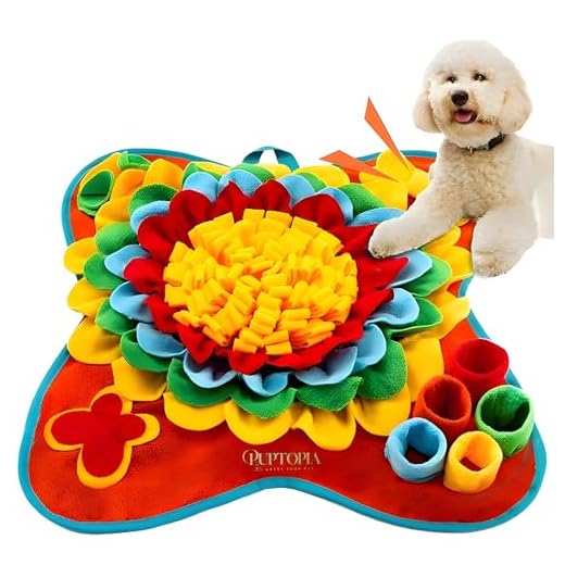 Interactive Snuffle Mat for Engaging Dogs