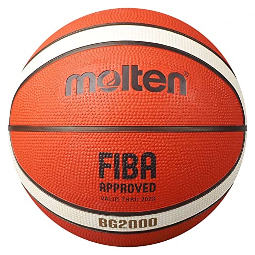MOLTEN EUROPE Palle da basket-B7G2000 Arancio/Ivorio 7
