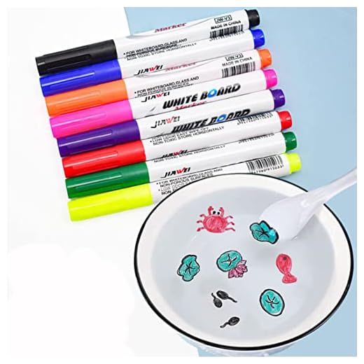 LK Night Light Magical Water Painting Water Doodle Pens Watercolor Marker Pen Set de marcadores lavables en seco, juguetes educativos regalo para 4-8, 8-12 años de edad, niños y niñas (8 colores)