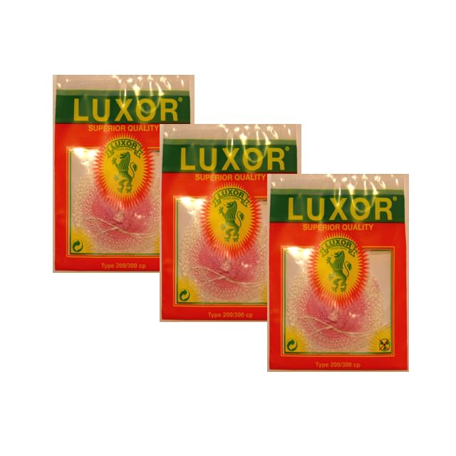 LUXOR Gasmantles Ltd. 3 X Glühstrümpfe für Petromax HK250 und andere Petroleumlampen (200/300 CP - 1-Loch)