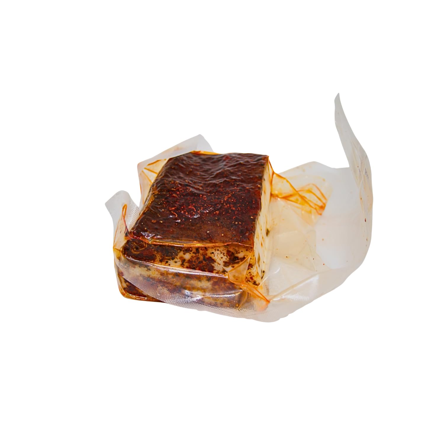 Lardo Artigianale Calabrese 300g - Grasso Stagionato Casereccio della Calabria - Prodotto Tipico con Spezie + 4 Bruschette Locali a Lievitazione Naturale in Omaggio per Aperitivo