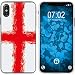 Produktbild PhoneNatic Case kompatibel mit Apple iPhone XS Max Silikon-Hülle WM England M4