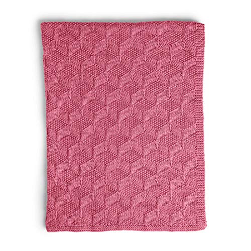Image of Caron One Pound Solids Yarn, 16oz, Gauge 4 Medium, 100% Acrylic - Rose- For Crochet, Knitting & Crafting ( 1 Piece )