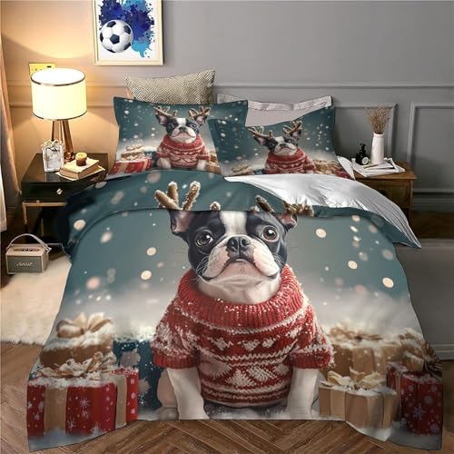 Housse de couette de Noël imprimée 3D pour transformer la chambre des enfants - 6