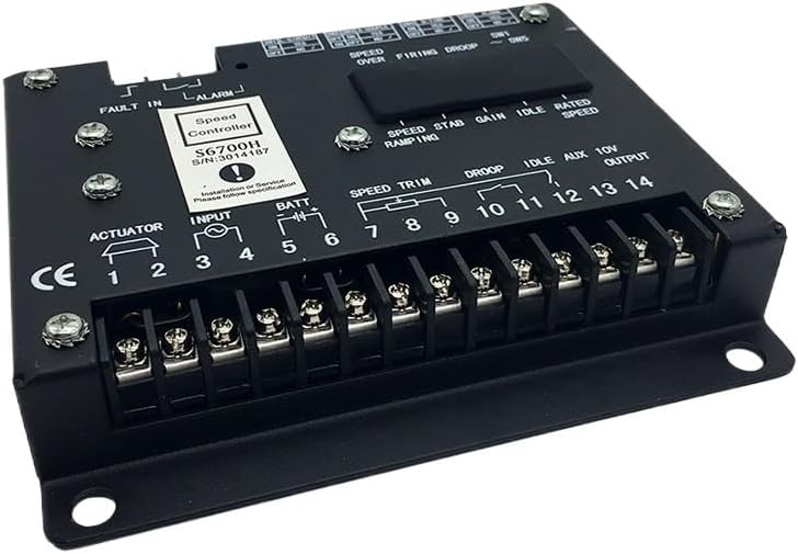 S6700H Generator Speed Control Board Speed Governor Controller Power Generator Parts