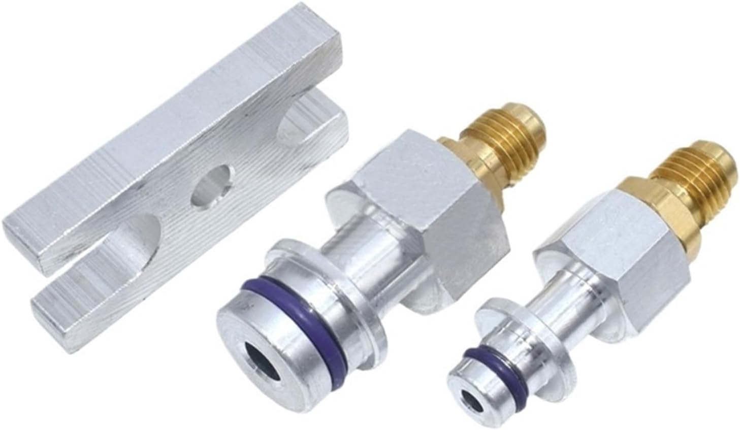 Leak Detection Hose Connector, Innovative Car Leak Test Stoppers for Air Conditioning, Refrigeration(For Style 2)