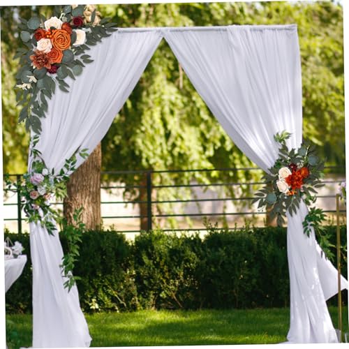 Fleurs artificielles de mariage réalistes et durables pour arche - 7