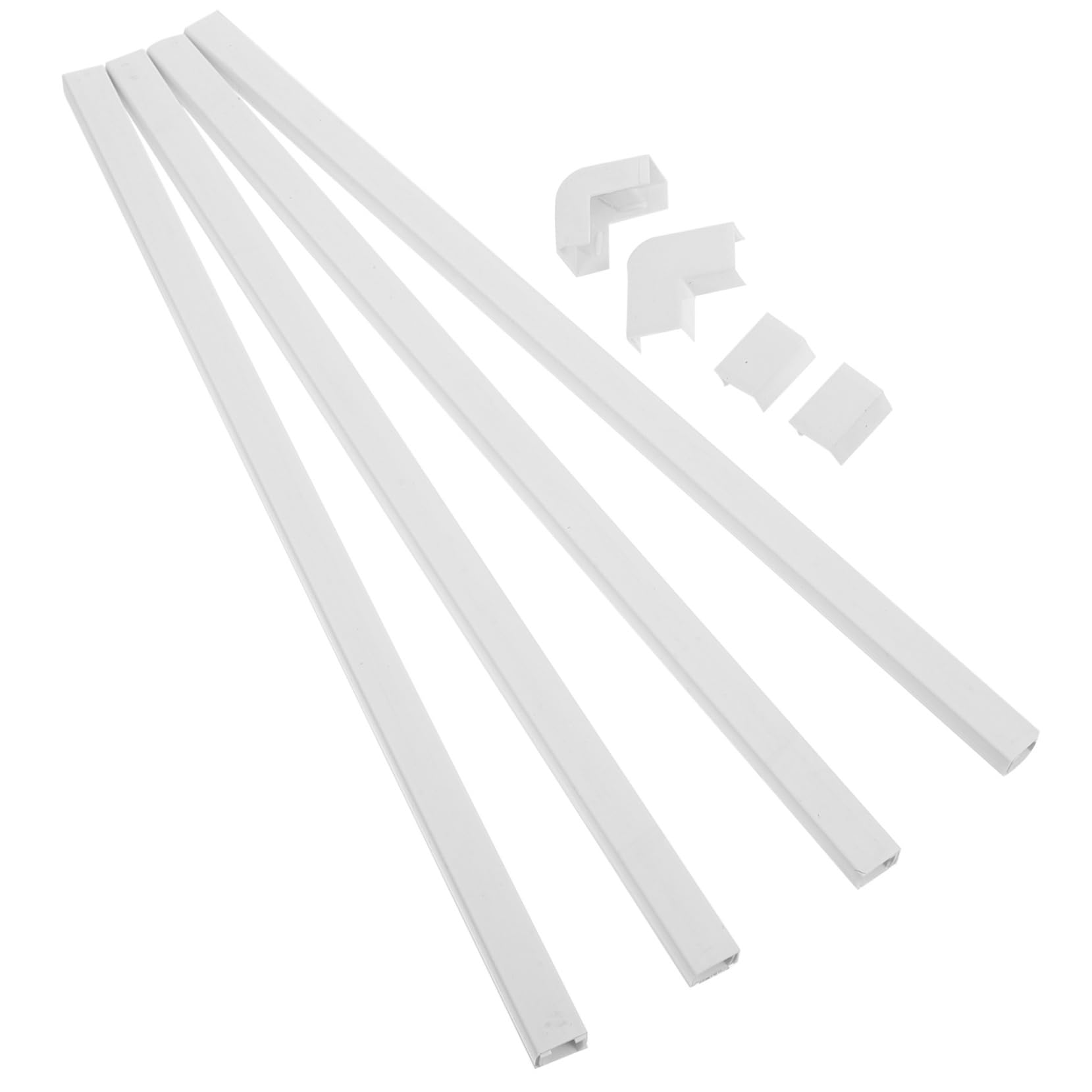 5 Set Canalina Passacavi per Tv Copricavi Muro per Kit per Organizzazione Facile Installazione e Design Ergonomico