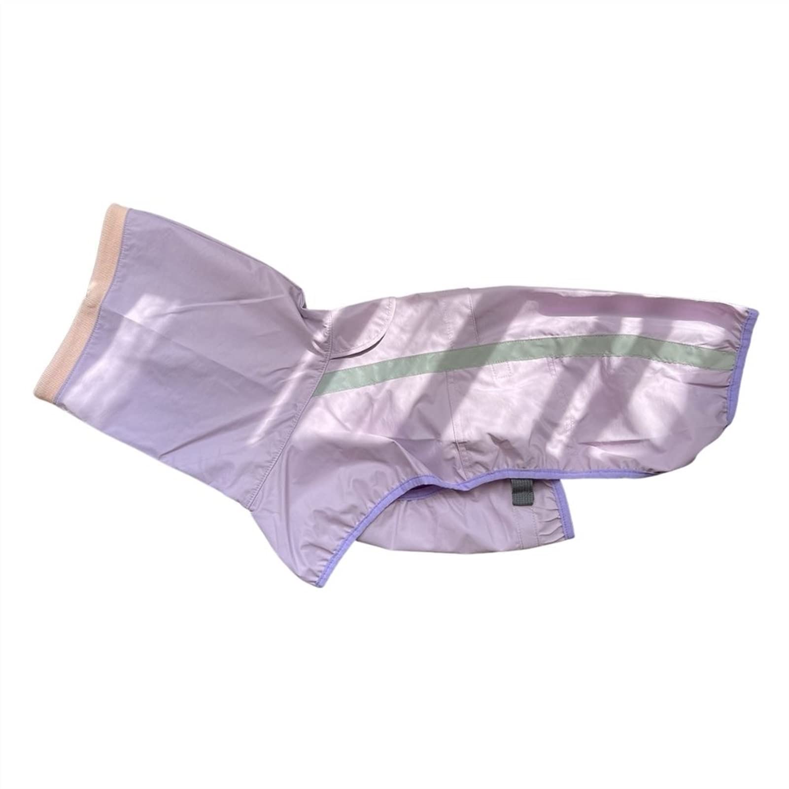 YDDM Dog Raincoat Reflective Dog Rain Coat With Cap Waterproof Windproof Dog Jacket for Large Dogs Pet Clothes Jumpsuit (Color : Purple, Size : 6XL)