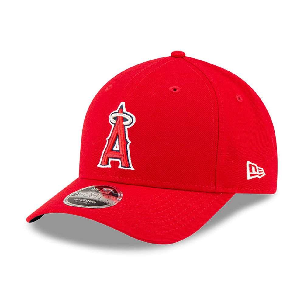 New Era 9Forty M-Crow Cap - Authentic Los Angeles Angels Red