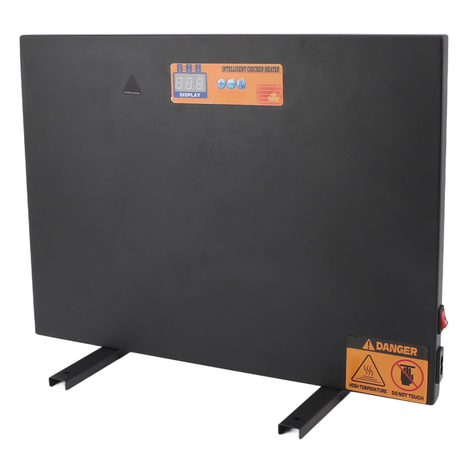Calentador de Gallineros, Función de Temporizador de 3 Metros de 3 Metros, Cooperación de Pollo, Panel de Pollo, Panel Caliente, Encendida de Hierro de 150W, Visualización Digital con Control