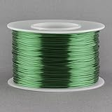 Magnet Wire 20 Gauge AWG Enameled Copper 158 Feet Coil Winding and Crafts Green
