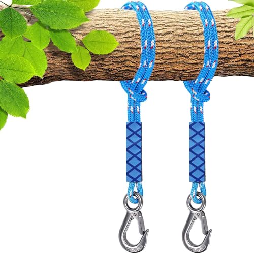 BCENG 2 Stück Schaukel Baumbefestigung Seil 0.6M Aufhängung...